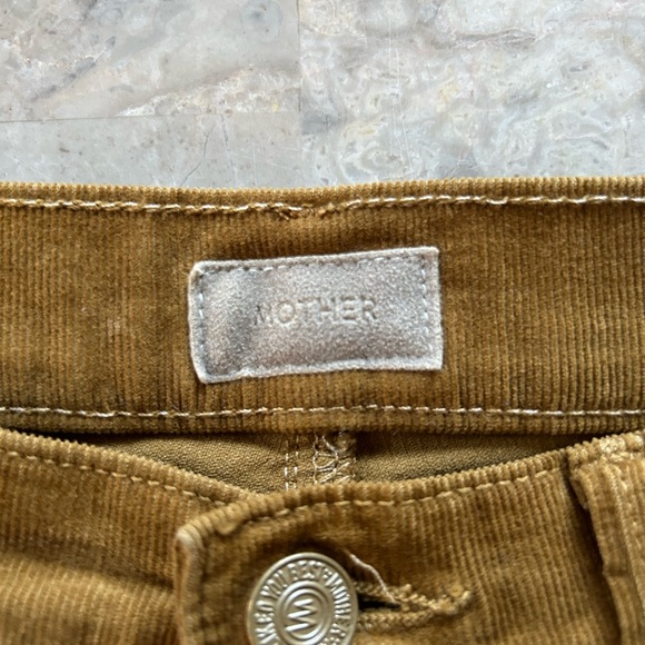 Mother Denim The Outsider Crop Cord Pants - Picture 5 of 6